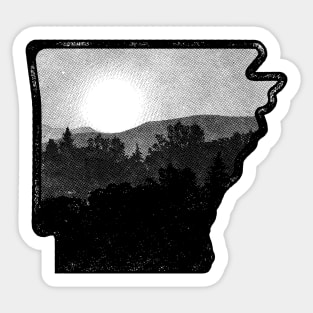 Rustic Arkansas Sunrise Sticker